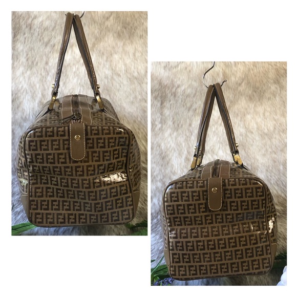 Fendi Zucca Boston Bag - Picture 6 of 16